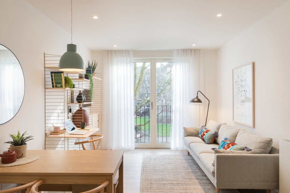 A spring cleaned Pocket show home